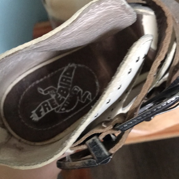 ❌sold❌Boots by Steven Violet White Multi Style Heels Sandals  8 cowgirlcore - Picture 6 of 8